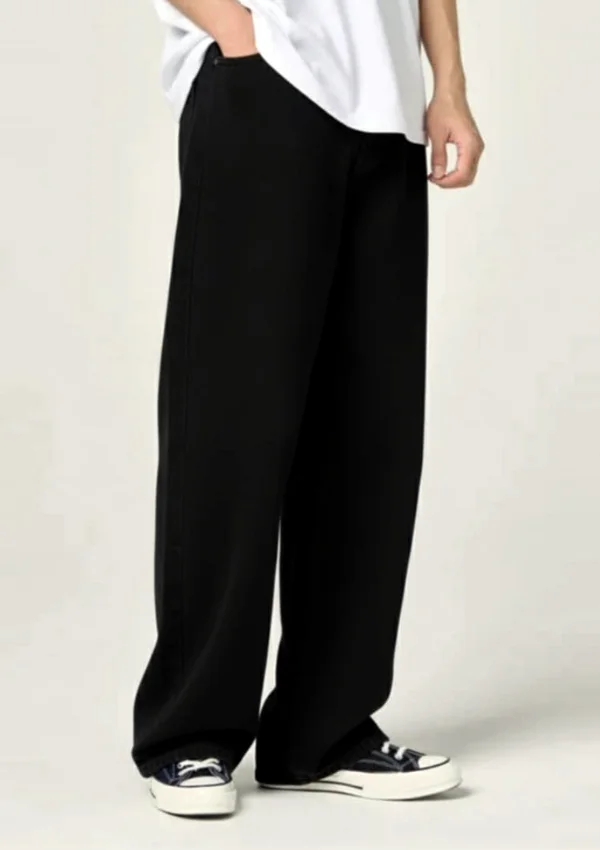 Black baggy jeans