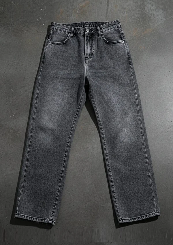 Premium Quality Denim Ash Semi Baggy Jeans - Image 2