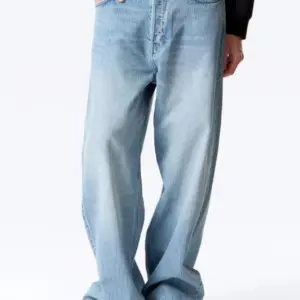 Premium Quality Denim Light Sky Blue Baggy Jeans