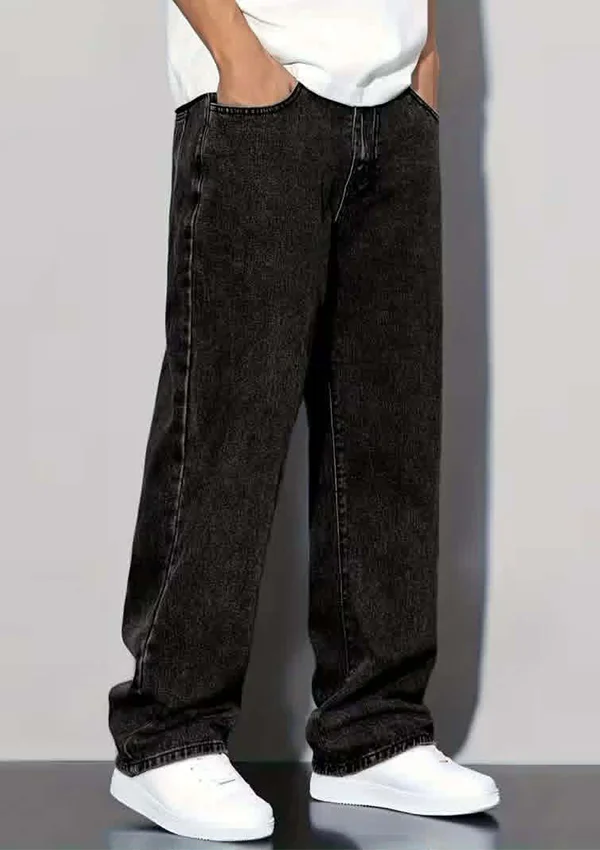 Black Ash Semi Baggy