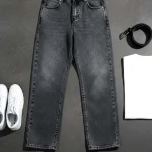 Premium Quality Denim Ash Semi Baggy Jeans