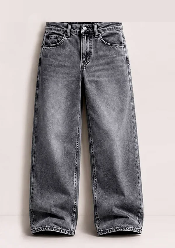 Dirty wash Grey baggy