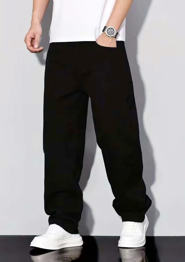 Denim Black Baggy