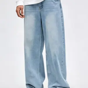 light blue semi baggy